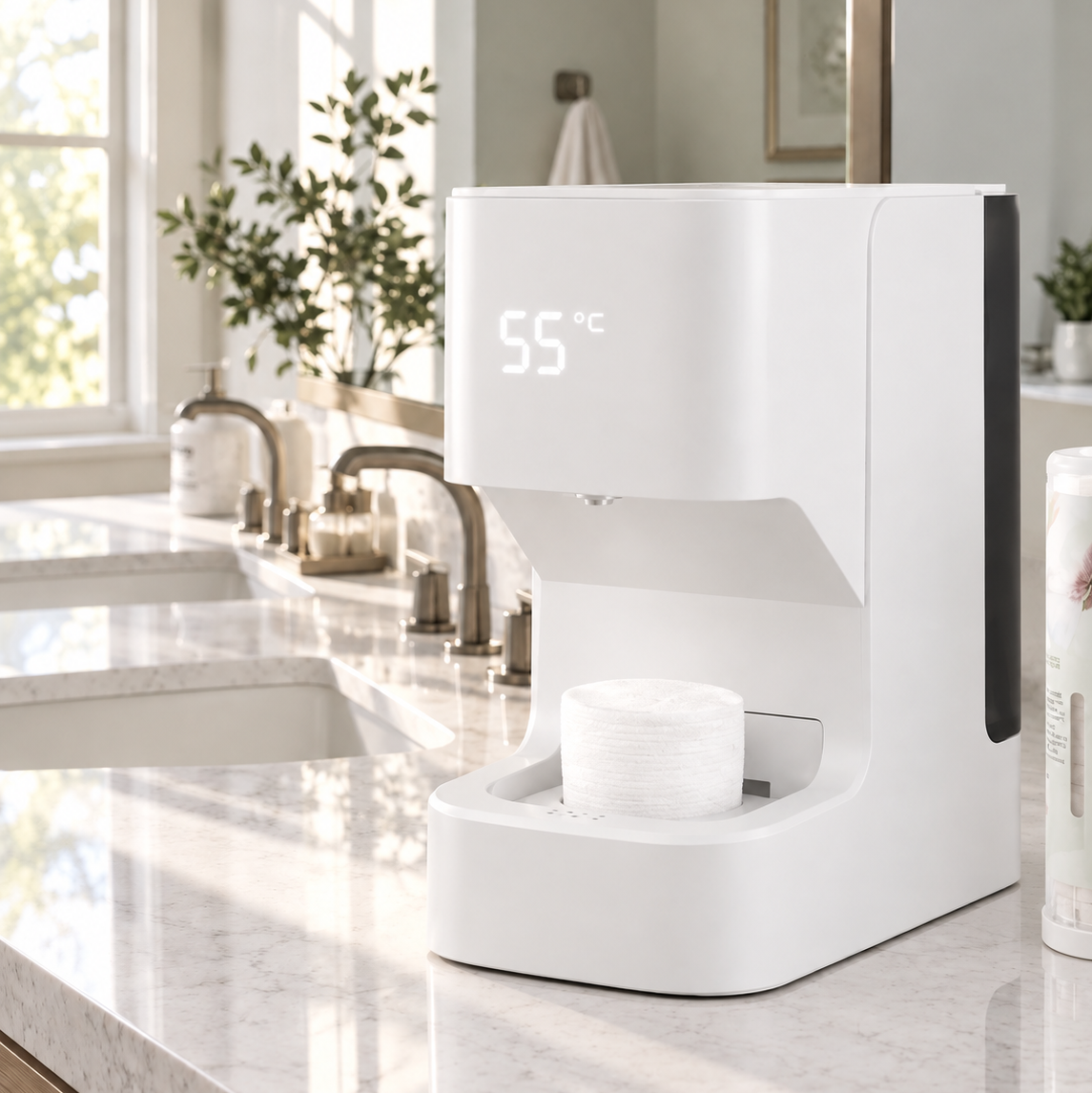 Facial Towel Warmer & Dispenser